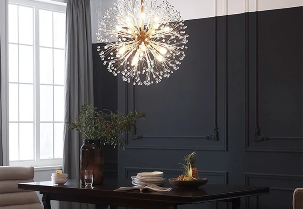 round globe chandelier