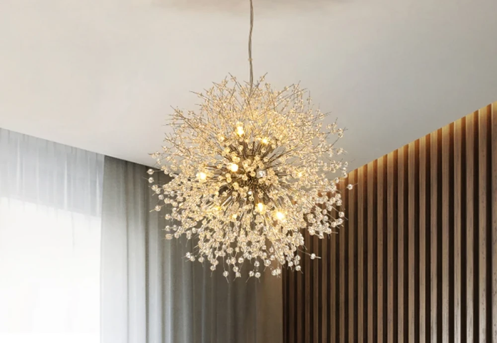 modern crystal chandelier for living room