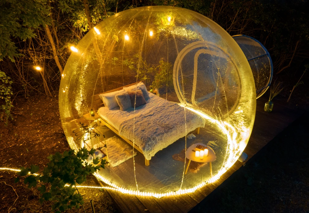 bubble tents in texas