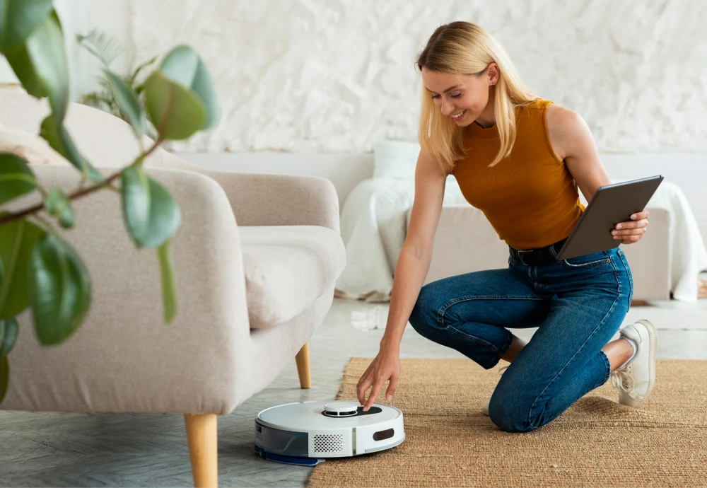 robot vacuum cleaner carpet