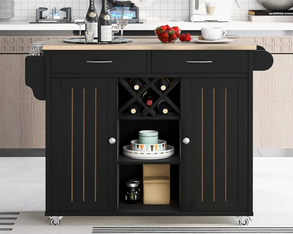 small kitchen cart island