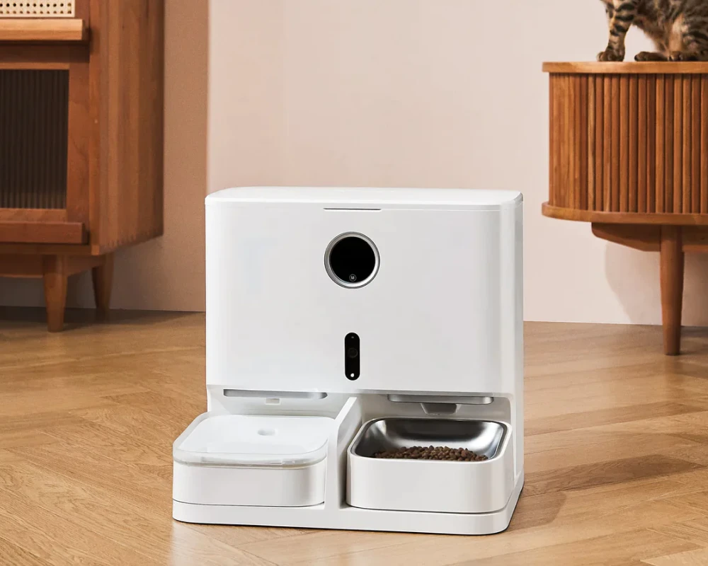 automatic dog feeder and water dispenser